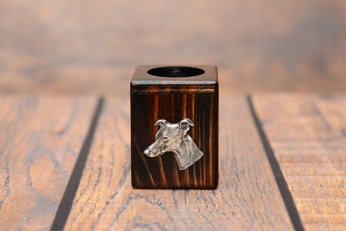 Whippet candeliere in legno - candeliere,