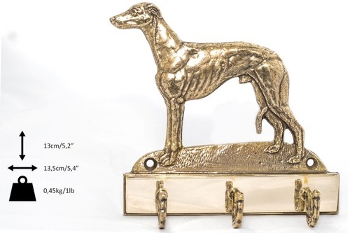 Whippet gancio ottone con - gancio,