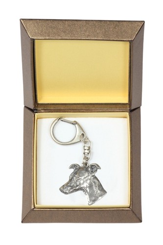 Whippet portachiavi - whippet,
