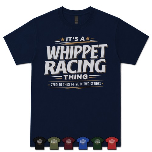 Shirt a whippet - t-shirt, it's