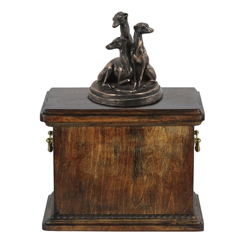 Whippet urna legno con - -,